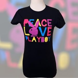 Official Playboy Boyfriend Cut Pre-Shrunk T-Shirt - Large